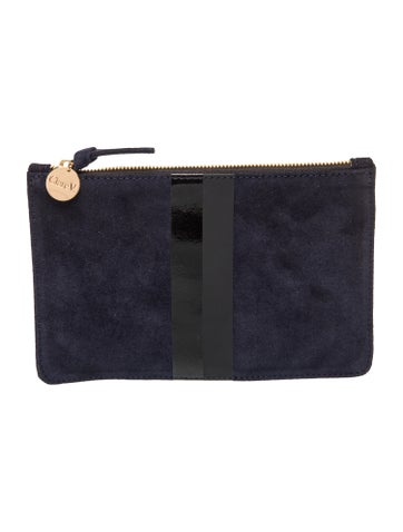 Suede Clutch