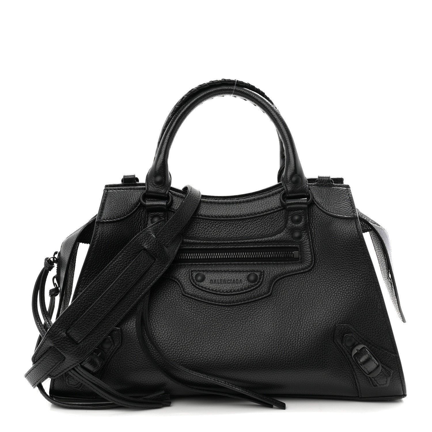 Balenciaga Balenciaga Grained Calfskin Neo Classic Black Hardware S City Black