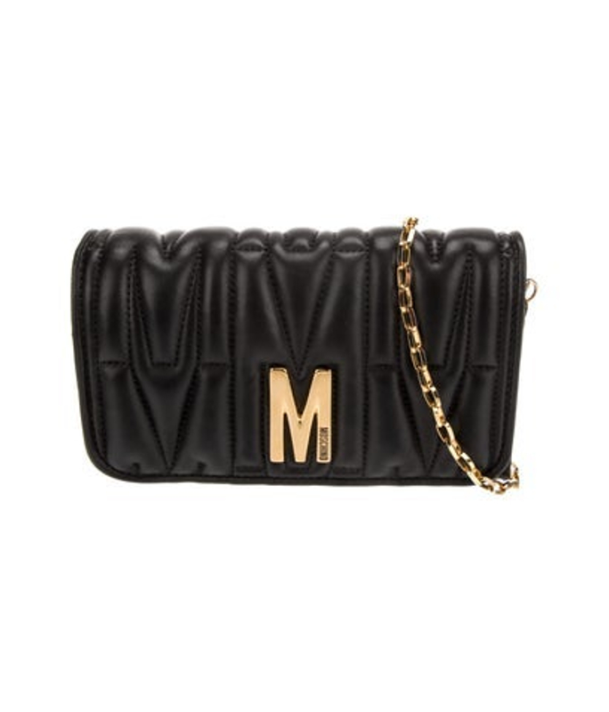 Moschino Leather Clutch