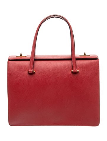 Saffiano Leather Tote