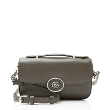 Leather GG Shoulder Bag Mini