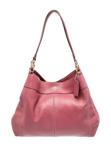 Leather Top Handle Bag