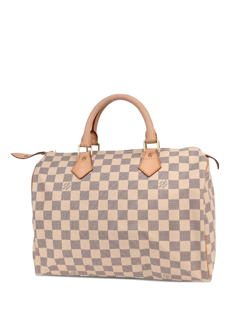 Louis Vuitton 2008 30 Speedy check-pattern tote bag