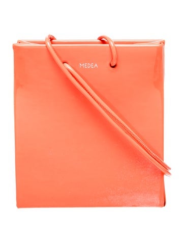 Medea Patent Leather Shoulder Bag