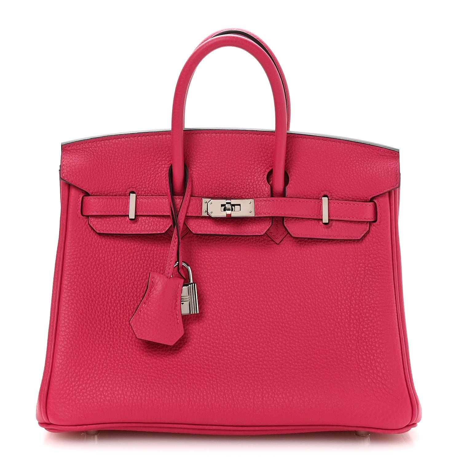 Hermes Togo Birkin 25 Rose Mexico