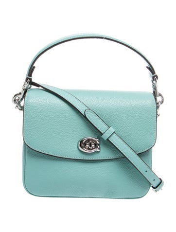 Leather Top Handle Bag