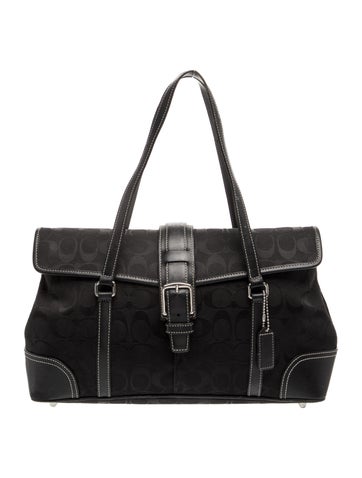 Canvas Top Handle Bag