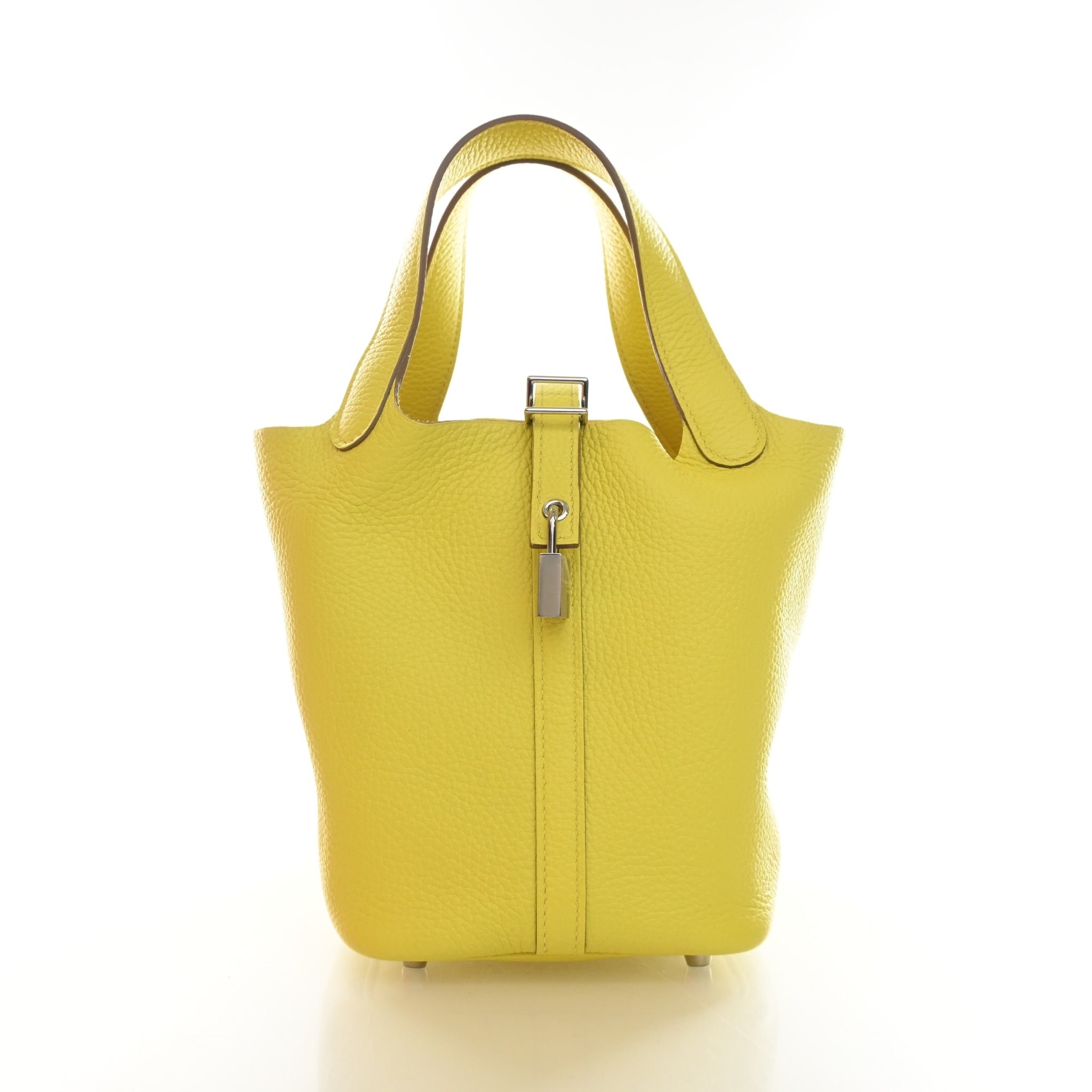 Hermes Hermes Lime Clemence Picotin Lock 18
