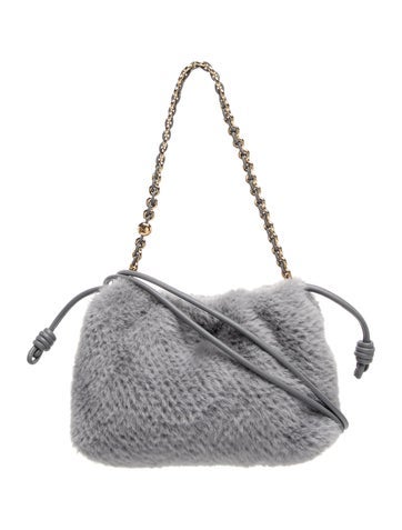 Faux Fur Flamenco Purse Medium 2024