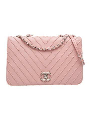 Chevron Stud Wars Flap Bag