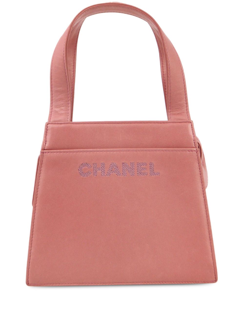 1998 logo-embroidered tote bag