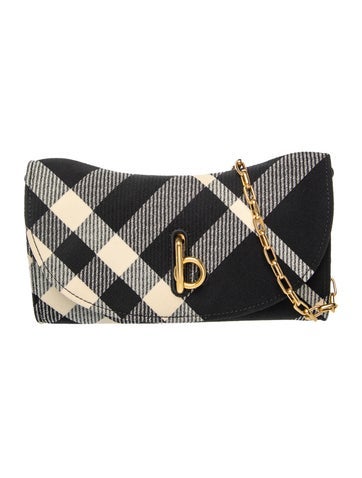 House Check Rocking Horse Wallet on Chain