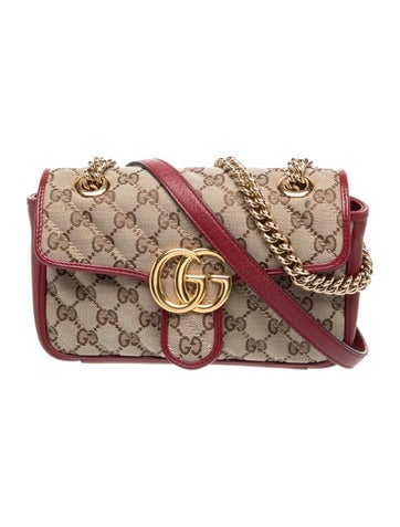 GG Canvas Marmont Mini