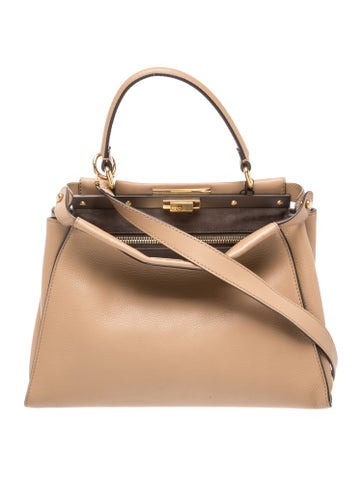 Leather Peekaboo Medium