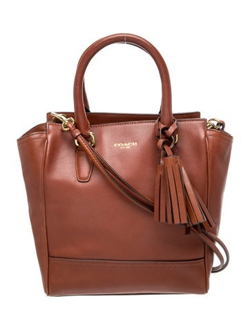 Leather Top Handle Bag