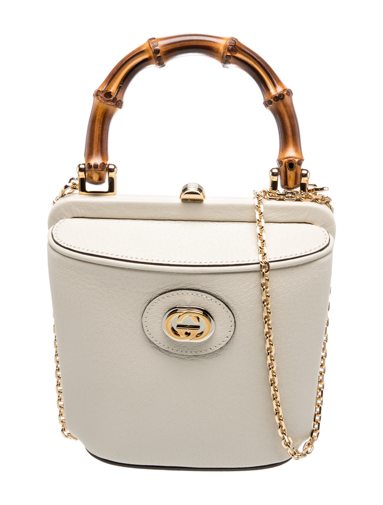Interlocking G Top Handle Bag