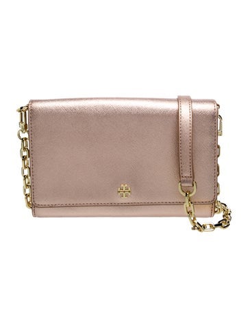 Saffiano Leather Clutch