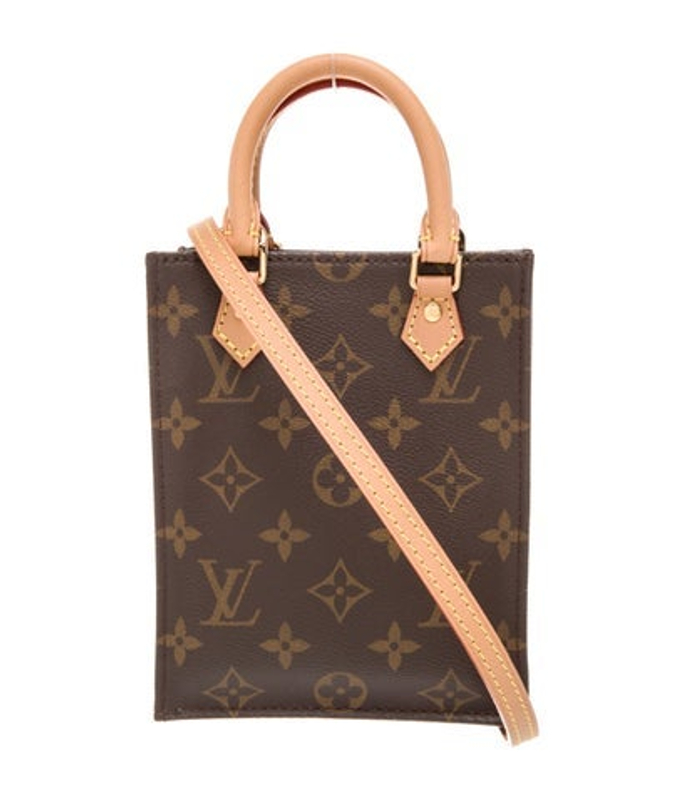 Louis Vuitton Vuitton Lv Monogram Sac Plat Petit