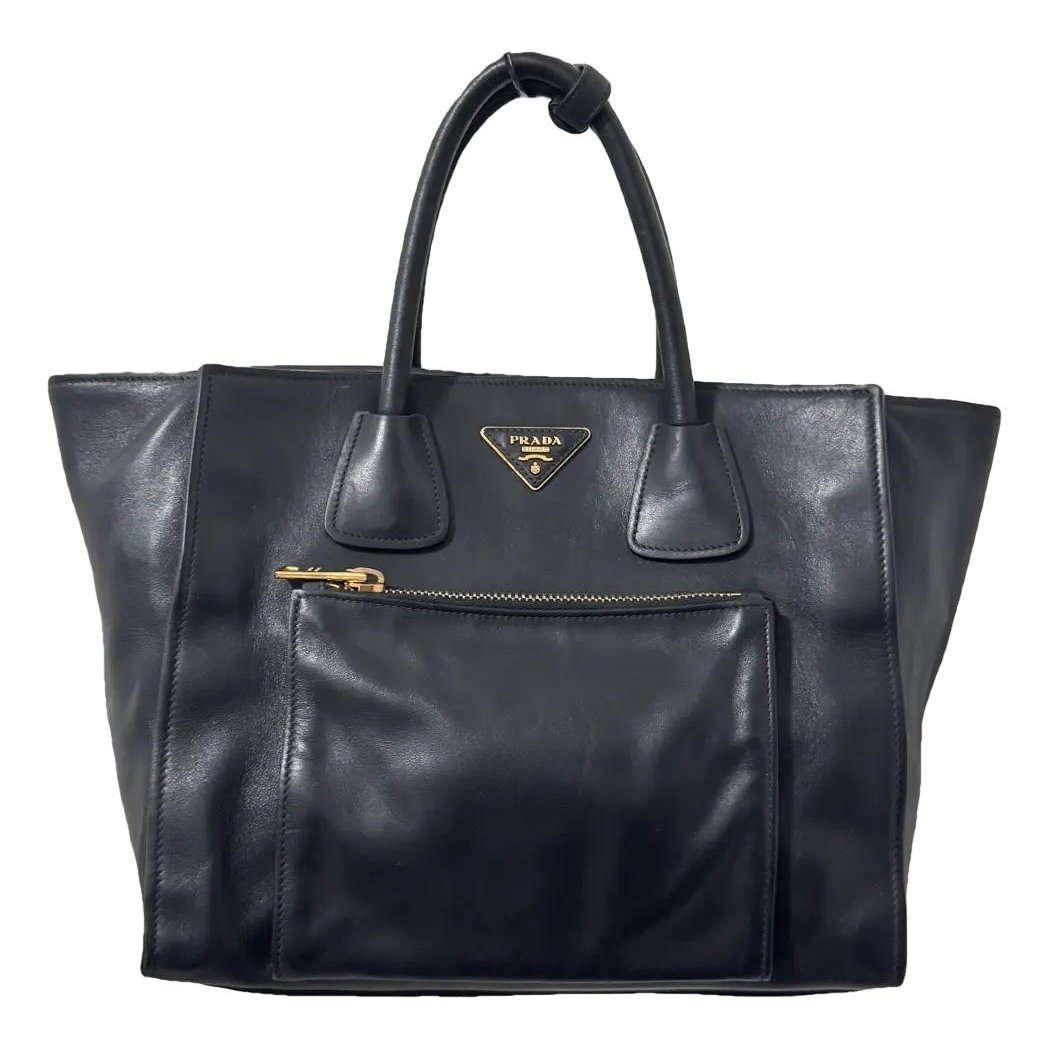 Leather tote