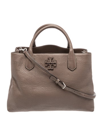 Leather Top Handle Bag