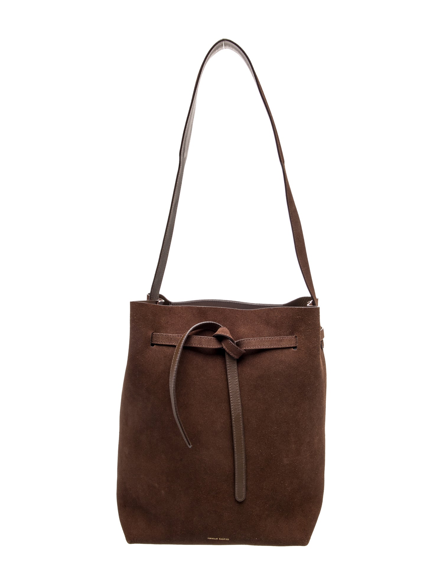 Mansur Gavriel Suede Bucket Bag