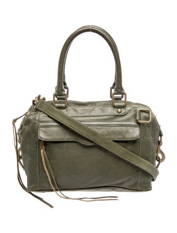 Leather Top Handle Bag