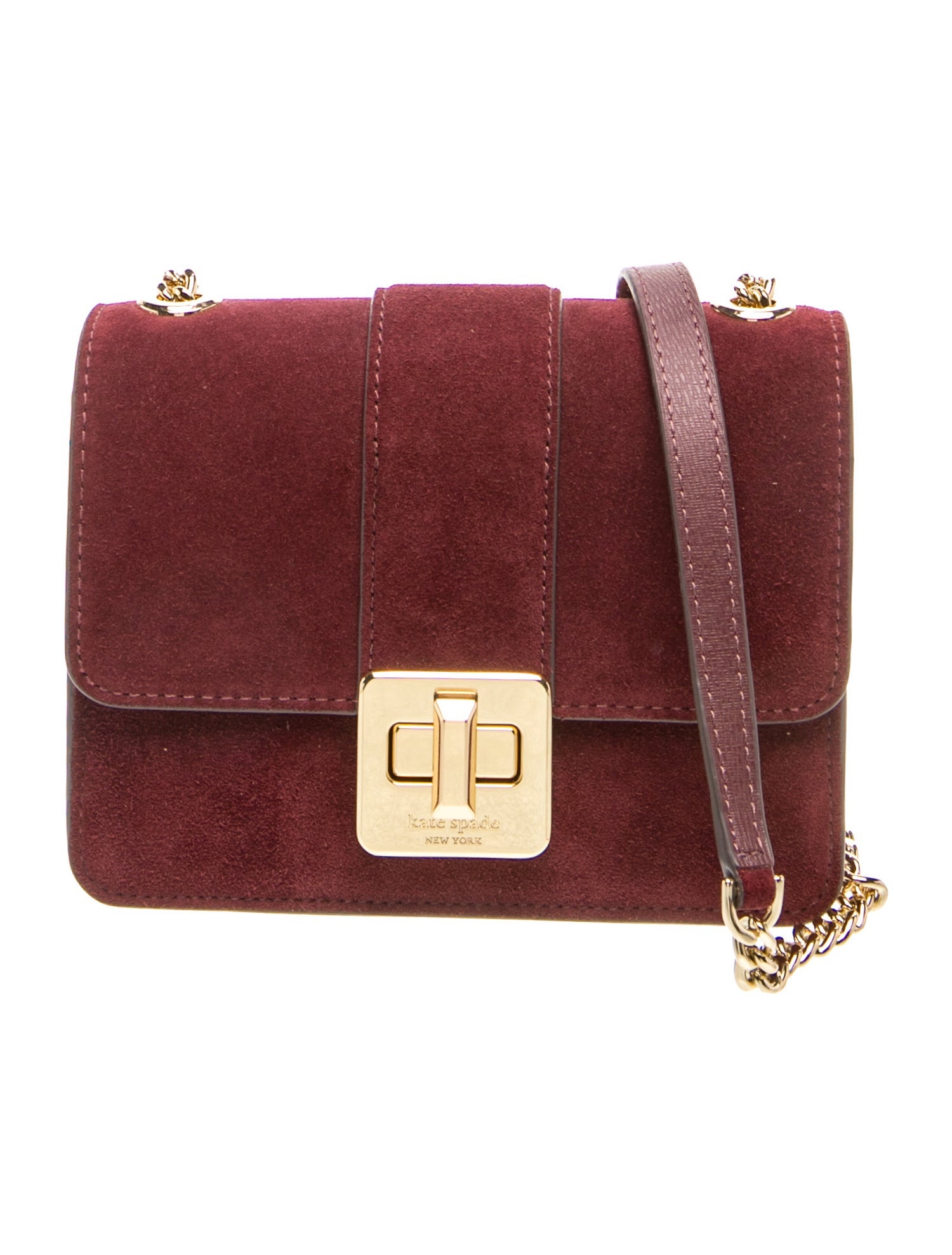 Suede Crossbody Bag
