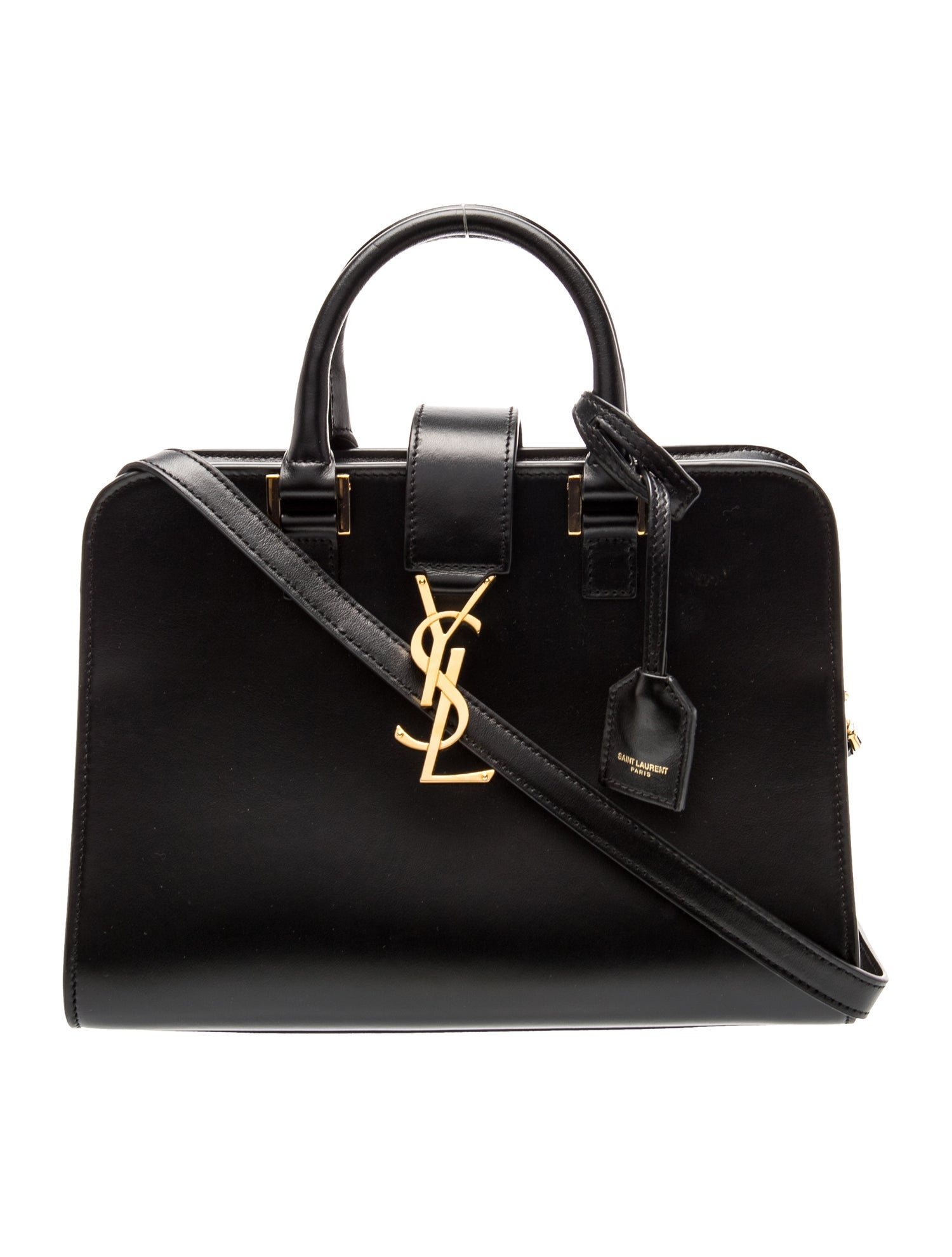 Leather Top Handle Bag