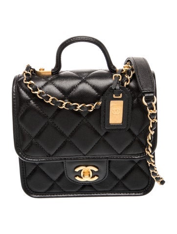 Mini School Memory Top Handle Flap Bag