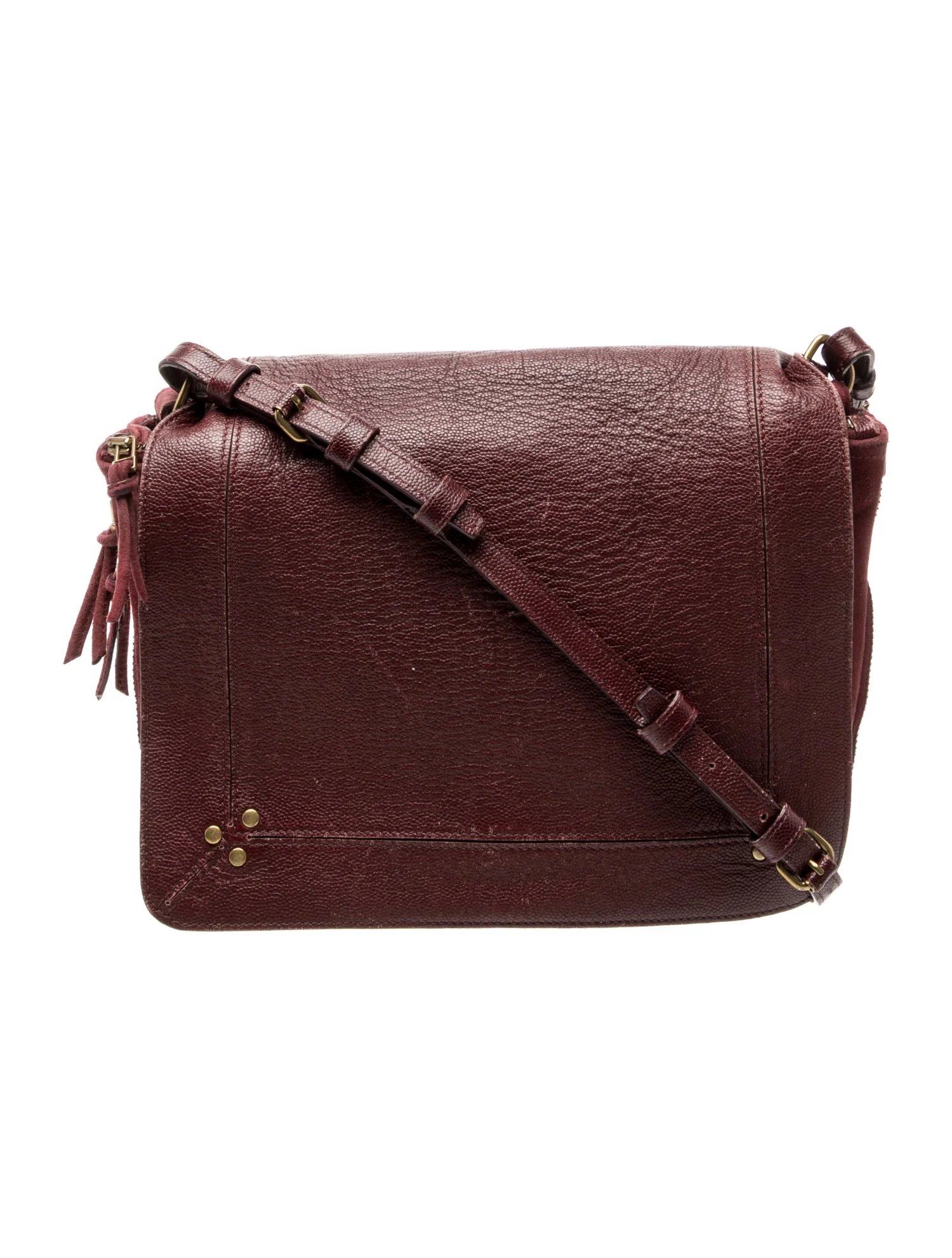 Jerome Dreyfuss Leather Messenger Bag