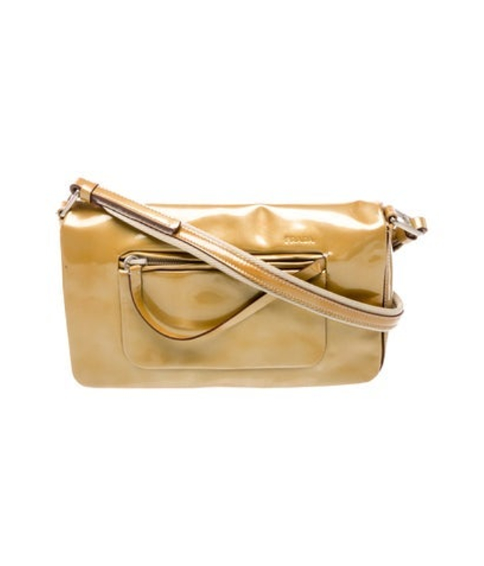 Prada Spazzolato Leather Shoulder Bag