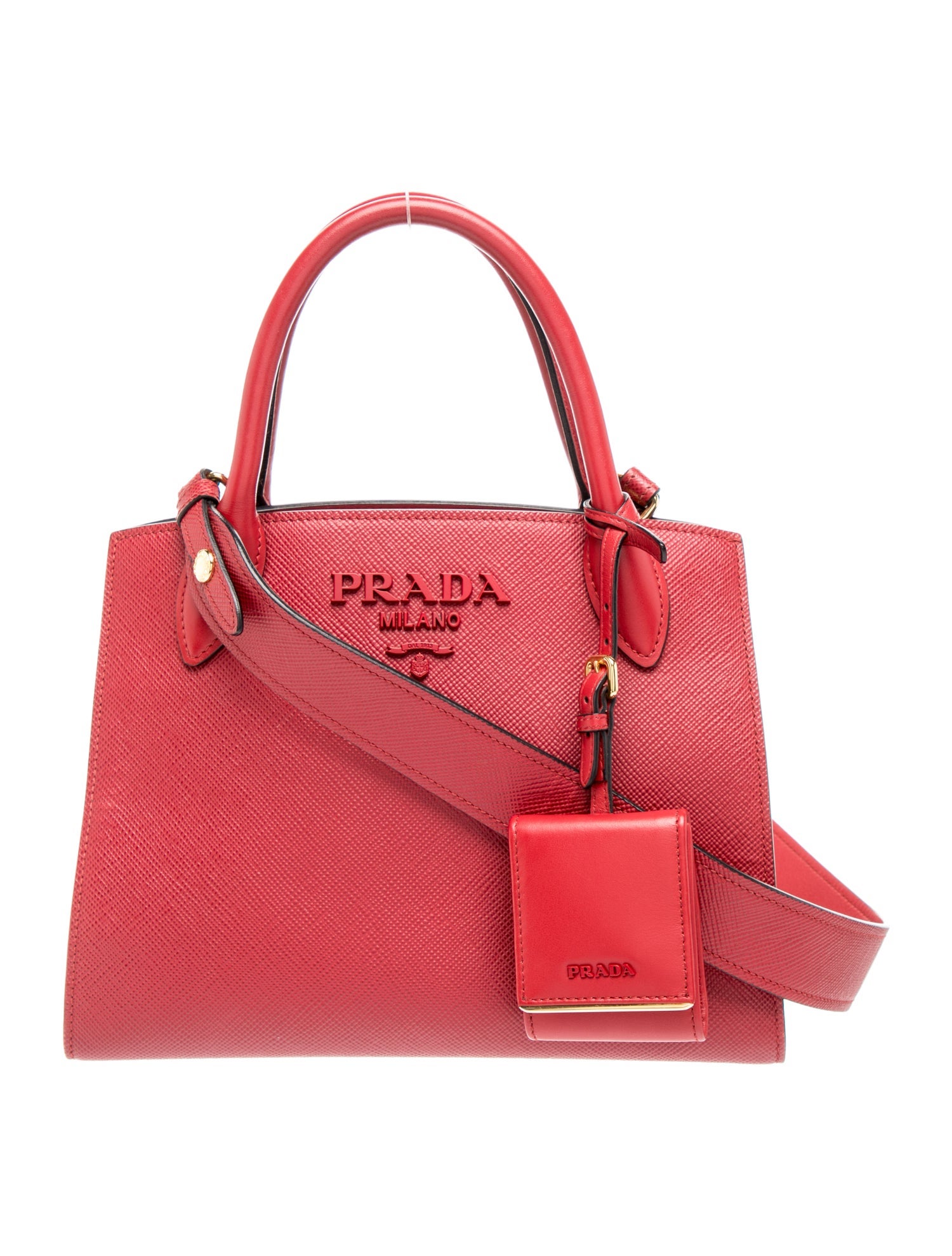 Saffiano Leather Monochrome Small
