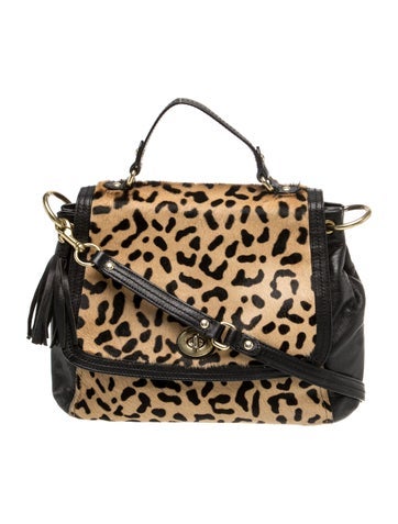 Ponyhair Top Handle Bag