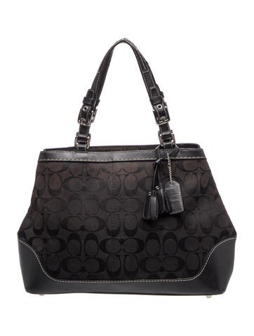 Canvas Top Handle Bag