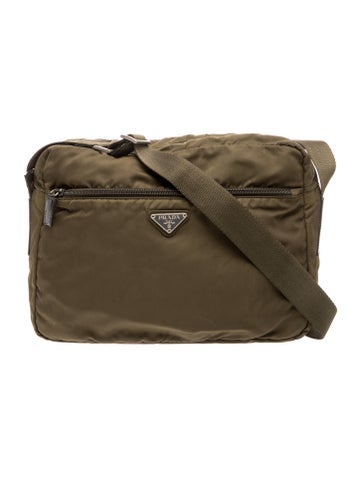Tessuto Nylon Messenger Bag