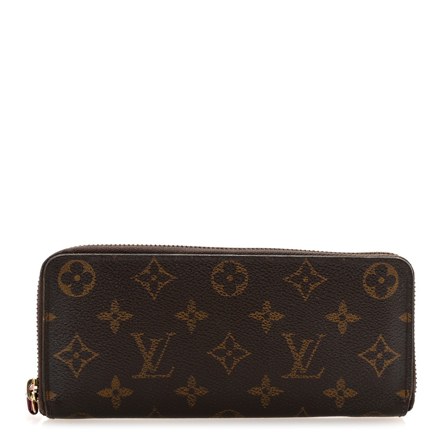 Louis Vuitton Monogram Clemence Wallet Fuchsia