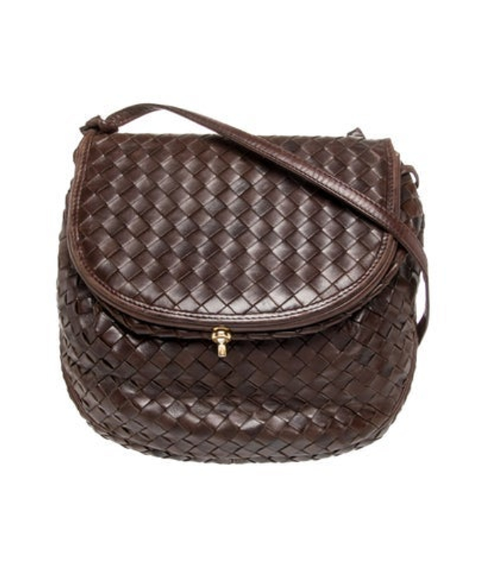 Bottega Veneta Veneta Intrecciato Crossbody Bag Vintage