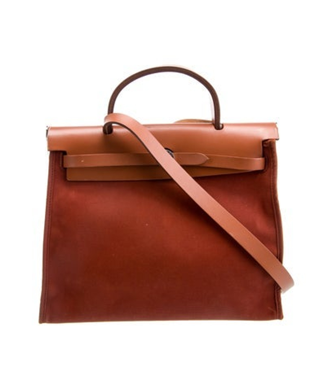 Hermes Toile Vache Hunter Herbag Zip 31