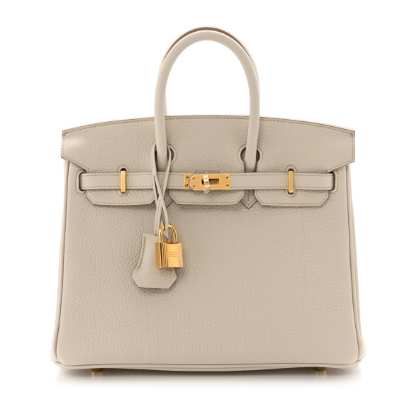Hermes Togo Birkin 25 Beton