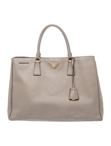 Saffiano Leather Top Handle Bag
