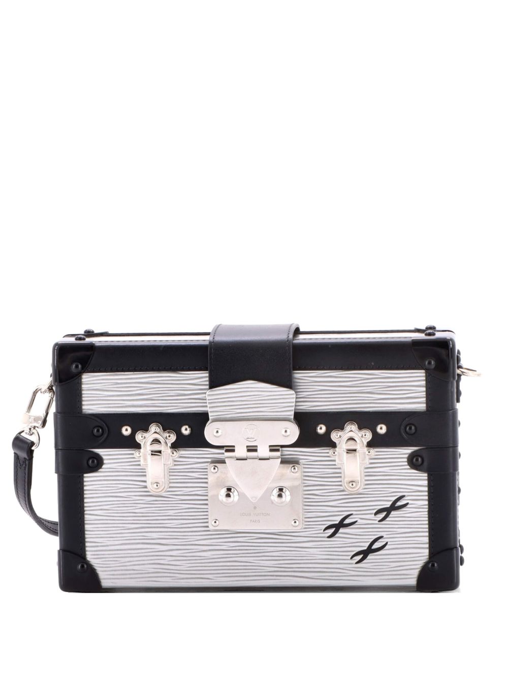 Louis Vuitton Petite Malle Handbag Epi Leather clutch bag