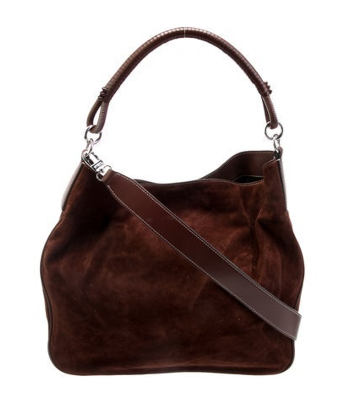Staud Suede Shoulder Bag