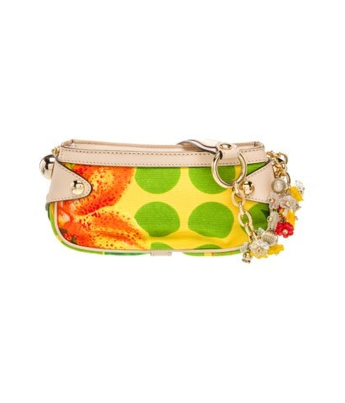 Versace Canvas Shoulder Bag