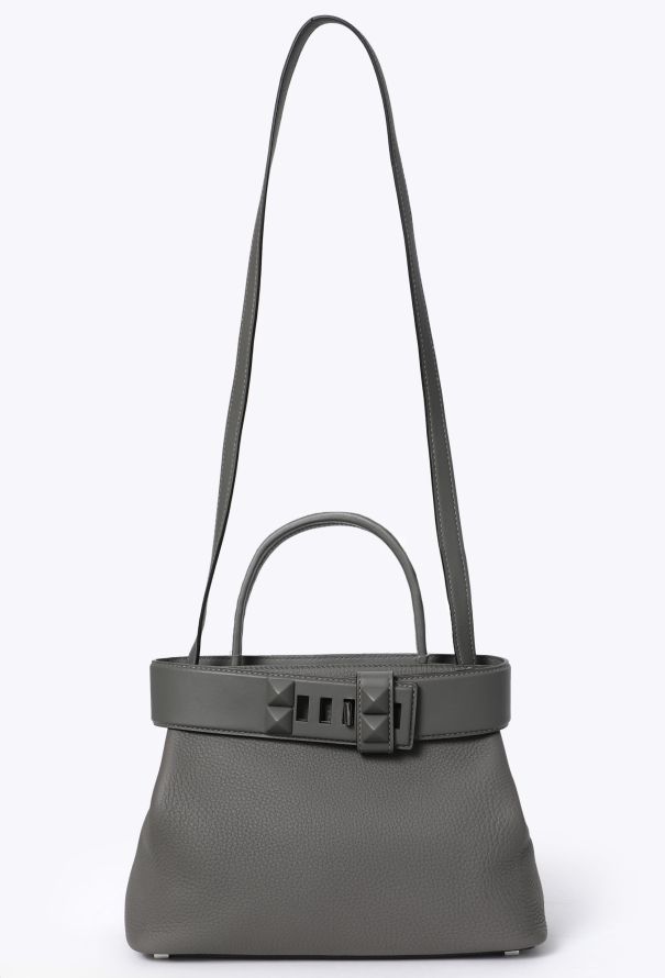 Hermes Gris Meyer Togo Medor Bag