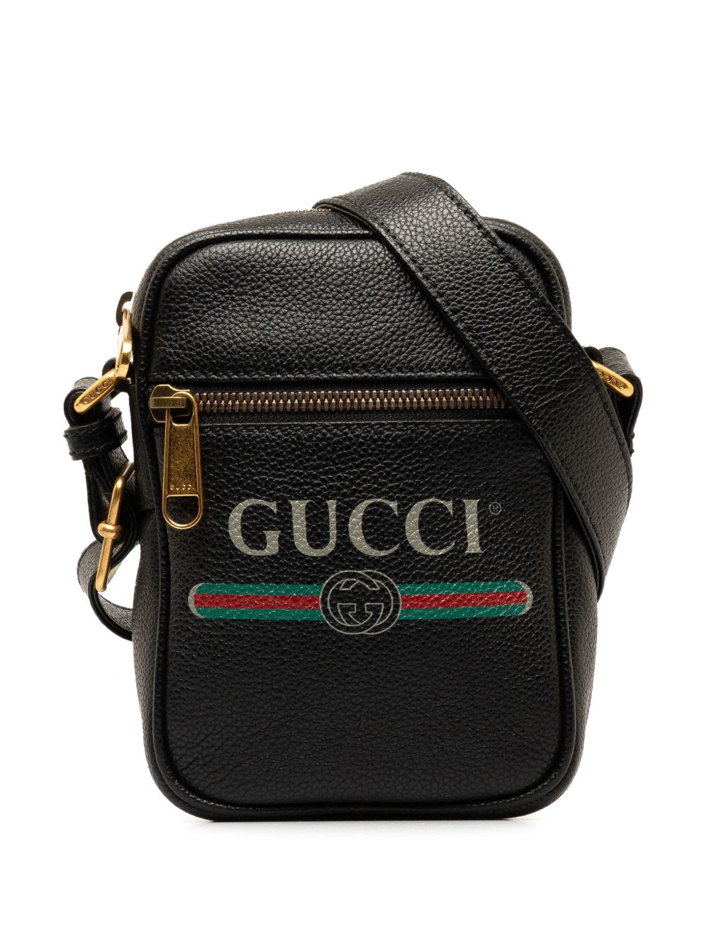 2000-2015 Gucci Logo crossbody bag
