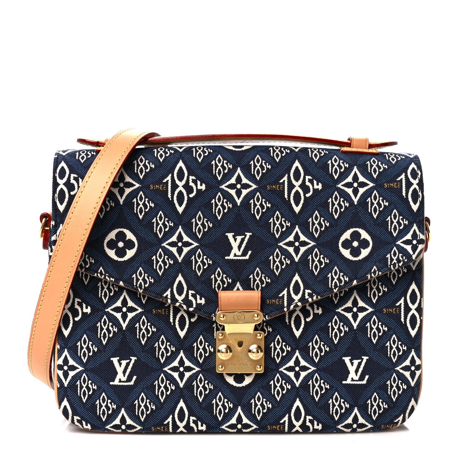 Louis Vuitton Jacquard Since 1854 Pochette Metis Blue