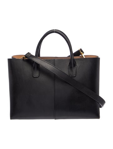 Leather Top Handle Bag