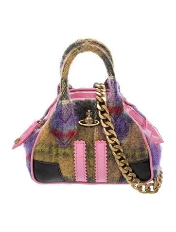Vivienne Westwood Wool Shoulder Bag