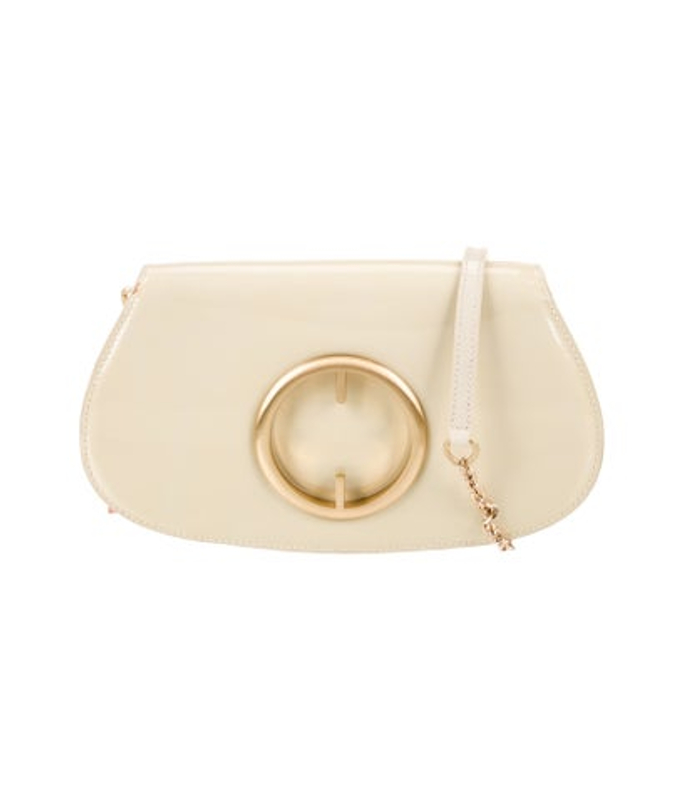 Cult Gaia Gaia Patent Leather Clutch