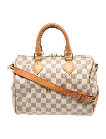 Damier Azur Speedy Bandouliere 25
